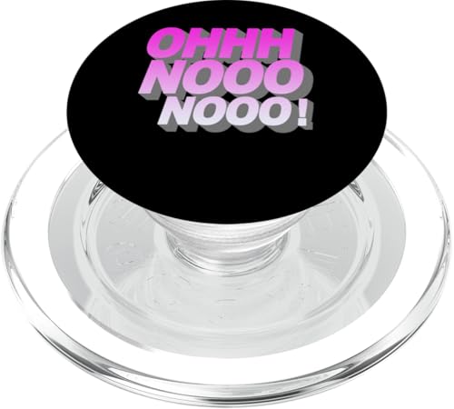 Pink OhNooooo! Rosa Grafik PopSockets PopGrip für MagSafe von Match Pink Color Graphic Tee