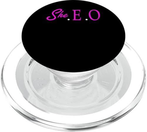 Pink She.E.O. Rosa Grafik PopSockets PopGrip für MagSafe von Match Pink Color Graphic Tee