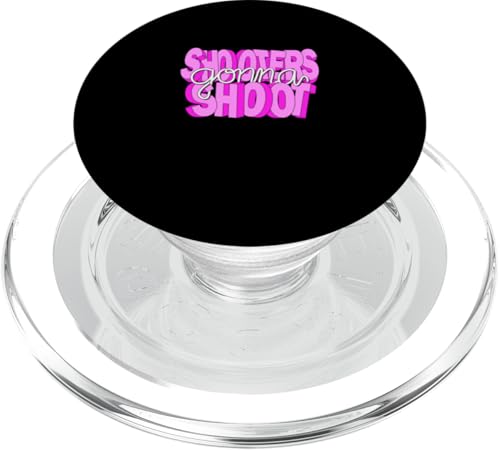 Pink Shooters Gonna Shoot Pink Grafik PopSockets PopGrip für MagSafe Pink Shooters Gonna Shoot Pink Grafik PopSockets PopGrip für MagSafe von Match Pink Color Graphic Tee