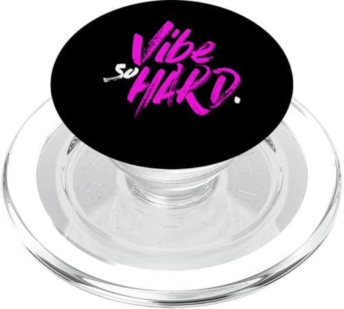 Pink Vibe So Hard Pink Grafik PopSockets PopGrip für MagSafe von Match Pink Color Graphic Tee