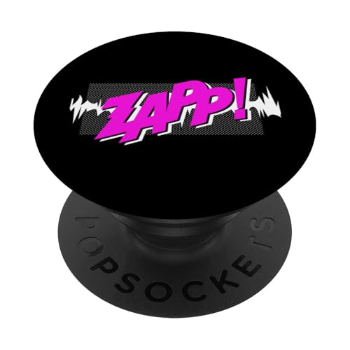 Pink Zapp! Rosa Grafik PopSockets Klebender PopGrip von Match Pink Color Graphic Tee