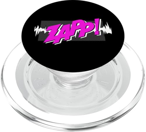 Pink Zapp! Rosa Grafik PopSockets PopGrip für MagSafe Pink Zapp! Rosa Grafik PopSockets PopGrip für MagSafe von Match Pink Color Graphic Tee