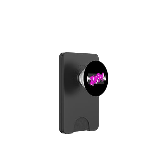 Pink Zapp! Rosa Grafik PopSockets PopWallet für MagSafe von Match Pink Color Graphic Tee