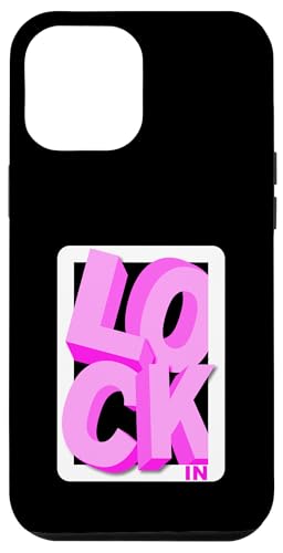 Rosa LOCK-IN rosa Grafik Hülle für iPhone 12 Pro Max Rosa LOCK-IN rosa Grafik Hülle für iPhone 12 Pro Max von Match Pink Color Graphic Tee