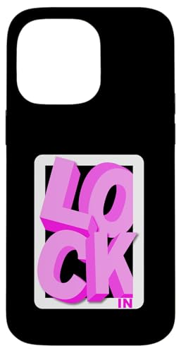 Rosa LOCK-IN rosa Grafik Hülle für iPhone 14 Pro Max Rosa LOCK-IN rosa Grafik Hülle für iPhone 14 Pro Max von Match Pink Color Graphic Tee