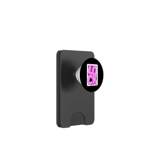 Rosa LOCK-IN rosa Grafik PopSockets PopWallet für MagSafe Rosa LOCK-IN rosa Grafik PopSockets PopWallet für MagSafe von Match Pink Color Graphic Tee