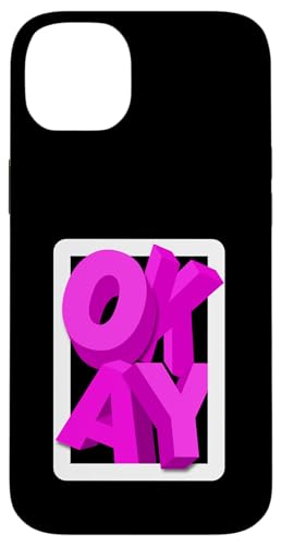 Rosa OKAY Pink-Grafik Hülle für iPhone 14 Plus Rosa OKAY Pink-Grafik Hülle für iPhone 14 Plus von Match Pink Color Graphic Tee