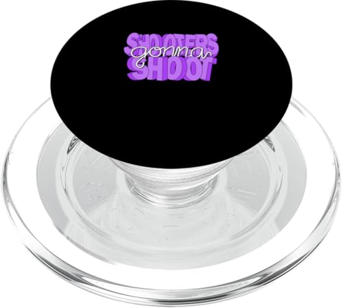 Grafik „Purple Shooters Gonna Shoot“, lila PopSockets PopGrip für MagSafe Grafik „Purple Shooters Gonna Shoot“, lila PopSockets PopGrip für MagSafe von Match Purple Color Graphic Tee