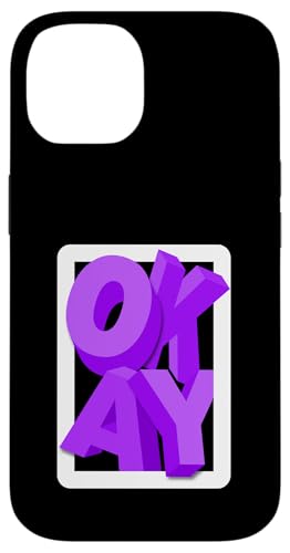 Lila OKAY Purple Graphic Hülle für iPhone 14 Lila OKAY Purple Graphic Hülle für iPhone 14 von Match Purple Color Graphic Tee