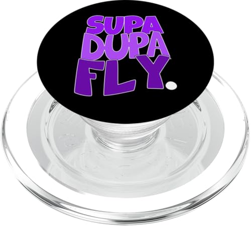 Lila SupaDupaFly Lila Grafik PopSockets PopGrip für MagSafe von Match Purple Color Graphic Tee