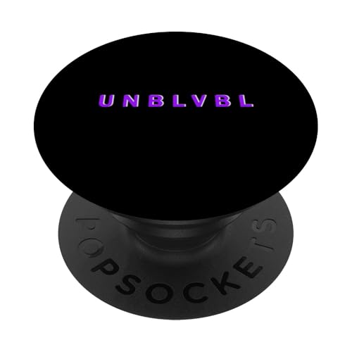 Lila UNBLVBL Purple Graphic PopSockets Klebender PopGrip von Match Purple Color Graphic Tee