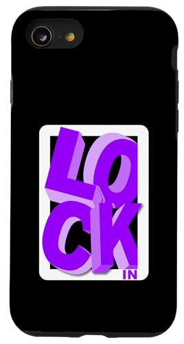Lila eingeschlossene violette Grafik Hülle für iPhone SE (2020) / 7 / 8 von Match Purple Color Graphic Tee