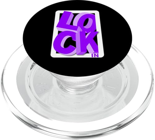 Lila eingeschlossene violette Grafik PopSockets PopGrip für MagSafe Lila eingeschlossene violette Grafik PopSockets PopGrip für MagSafe von Match Purple Color Graphic Tee