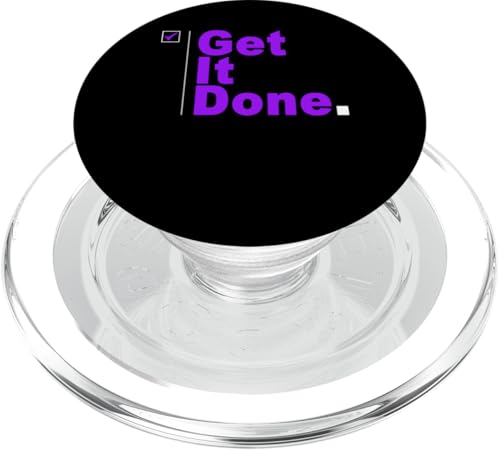 Purple Done. Violette Grafik PopSockets PopGrip für MagSafe Purple Done. Violette Grafik PopSockets PopGrip für MagSafe von Match Purple Color Graphic Tee