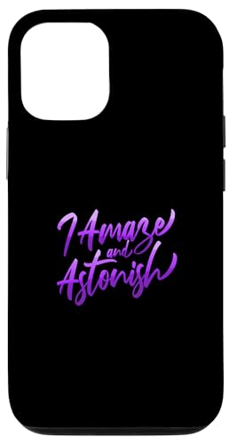 Purple I Amaze & Astonish Purple Graphic Hülle für iPhone 12/12 Pro Purple I Amaze & Astonish Purple Graphic Hülle für iPhone 12/12 Pro von Match Purple Color Graphic Tee