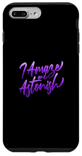 Purple I Amaze & Astonish Purple Graphic Hülle für iPhone 7 Plus/8 Plus Purple I Amaze & Astonish Purple Graphic Hülle für iPhone 7 Plus/8 Plus von Match Purple Color Graphic Tee