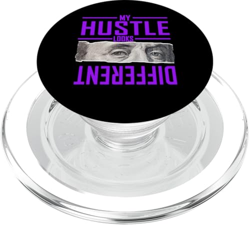 Purple My Hustle Look Different Violette Grafik PopSockets PopGrip für MagSafe Purple My Hustle Look Different Violette Grafik PopSockets PopGrip für MagSafe von Match Purple Color Graphic Tee