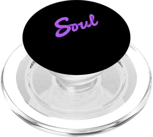 Purple Soul Purple Graphic PopSockets PopGrip für MagSafe von Match Purple Color Graphic Tee