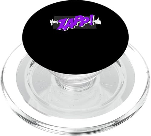 Purple Zapp! Purple Graphic PopSockets PopGrip für MagSafe von Match Purple Color Graphic Tee
