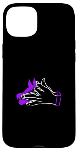Violette Grafik: Füttere den Wolf in lila Hülle für iPhone 15 Plus Violette Grafik: Füttere den Wolf in lila Hülle für iPhone 15 Plus von Match Purple Color Graphic Tee