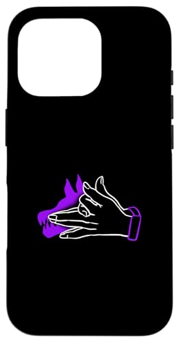 Violette Grafik: Füttere den Wolf in lila Hülle für iPhone 16 Pro Violette Grafik: Füttere den Wolf in lila Hülle für iPhone 16 Pro von Match Purple Color Graphic Tee