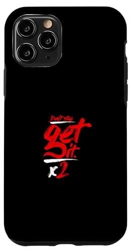 Red Don't Stop Get It-x2 Red Graphic Hülle für iPhone 11 Pro Red Don't Stop Get It-x2 Red Graphic Hülle für iPhone 11 Pro von Match Red Color Graphic Tee