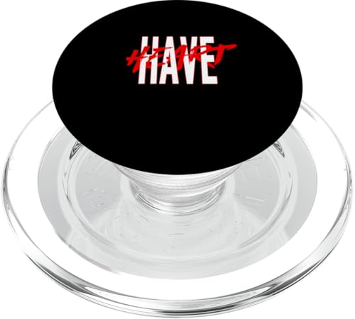 Red Have Heart Red Graphic PopSockets PopGrip für MagSafe Red Have Heart Red Graphic PopSockets PopGrip für MagSafe von Match Red Color Graphic Tee