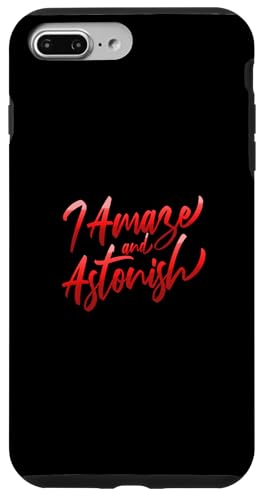 Red I Amaze & Astonish Red Graphic Hülle für iPhone 7 Plus/8 Plus Red I Amaze & Astonish Red Graphic Hülle für iPhone 7 Plus/8 Plus von Match Red Color Graphic Tee