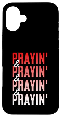 Red Prayin'-x4 Red Graphic Hülle für iPhone 16 Plus Red Prayin'-x4 Red Graphic Hülle für iPhone 16 Plus von Match Red Color Graphic Tee