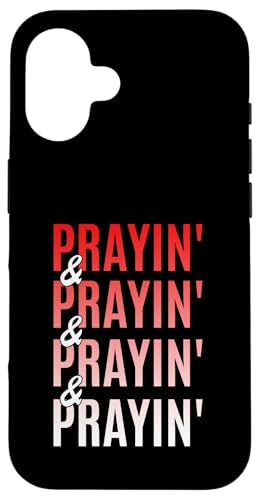 Red Prayin'-x4 Red Graphic Hülle für iPhone 16 Red Prayin'-x4 Red Graphic Hülle für iPhone 16 von Match Red Color Graphic Tee