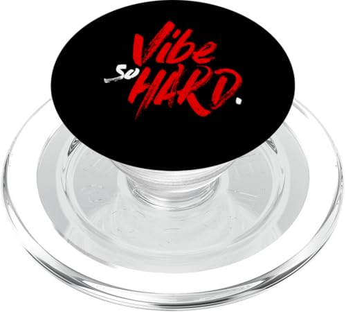 Red Vibe So Hard Red Grafik PopSockets PopGrip für MagSafe Red Vibe So Hard Red Grafik PopSockets PopGrip für MagSafe von Match Red Color Graphic Tee
