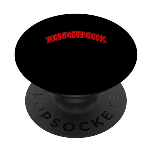 Rot respektvoll. Rote Grafik PopSockets Klebender PopGrip Rot respektvoll. Rote Grafik PopSockets Klebender PopGrip von Match Red Color Graphic Tee