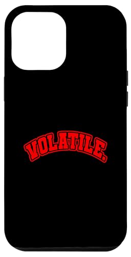 Rote Grafik, die bekanntermaßen flüchtig ist, rote Grafik Hülle für iPhone 12 Pro Max Rote Grafik, die bekanntermaßen flüchtig ist, rote Grafik Hülle für iPhone 12 Pro Max von Match Red Color Graphic Tee