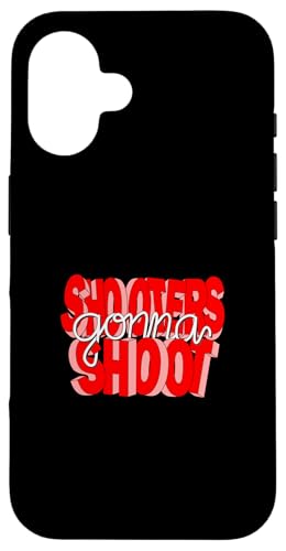 Rote Schützen werden rote Grafik schießen Hülle für iPhone 16 Rote Schützen werden rote Grafik schießen Hülle für iPhone 16 von Match Red Color Graphic Tee