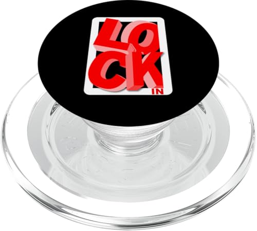 Rote eingeschlossene rote Grafik PopSockets PopGrip für MagSafe Rote eingeschlossene rote Grafik PopSockets PopGrip für MagSafe von Match Red Color Graphic Tee