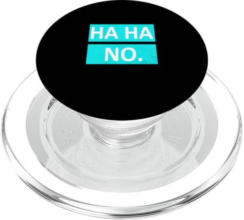 Türkis Ha Ha Nr. Türkis Grafik PopSockets PopGrip für MagSafe von Match Turquoise Color Graphic Tee