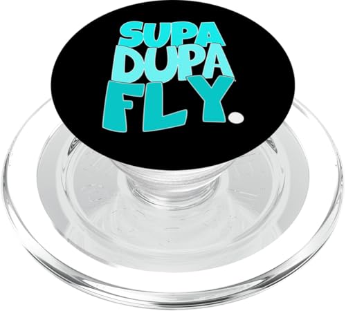 Türkis SupaDupaFly Türkisfarbene Grafik PopSockets PopGrip für MagSafe von Match Turquoise Color Graphic Tee