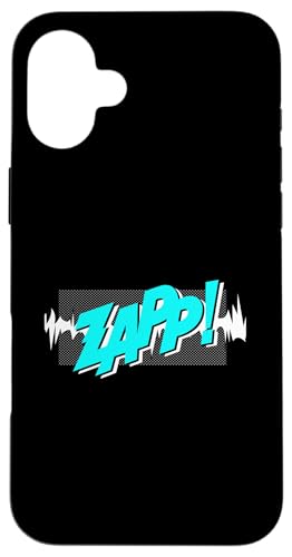 Turquoise Zapp! Turquoise Graphic Hülle für iPhone 16 Plus Turquoise Zapp! Turquoise Graphic Hülle für iPhone 16 Plus von Match Turquoise Color Graphic Tee