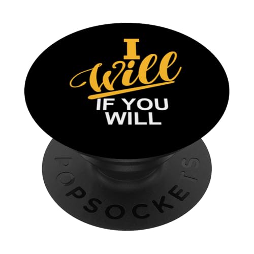 Universität Varsity-Gold Ich werde, wenn du willst Universität Gelb PopSockets Klebender PopGrip Universität Varsity-Gold Ich werde, wenn du willst Universität Gelb PopSockets Klebender PopGrip von Match University Varsity-Gold Color Graphic Tee