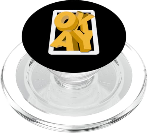 Universität Varsity-Gold OKAY Universität Varsity-Gold-Grafik PopSockets PopGrip für MagSafe Universität Varsity-Gold OKAY Universität Varsity-Gold-Grafik PopSockets PopGrip für MagSafe von Match University Varsity-Gold Color Graphic Tee