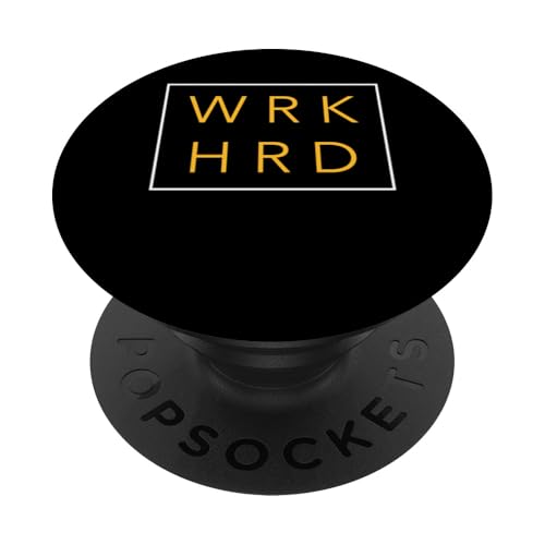 Universität Varsity-Gold WRK HRD Universität Varsity-Gold PopSockets Klebender PopGrip Universität Varsity-Gold WRK HRD Universität Varsity-Gold PopSockets Klebender PopGrip von Match University Varsity-Gold Color Graphic Tee