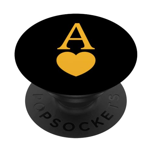 University Varsity-Gold A-Heart University Gelb PopSockets Klebender PopGrip University Varsity-Gold A-Heart University Gelb PopSockets Klebender PopGrip von Match University Varsity-Gold Color Graphic Tee