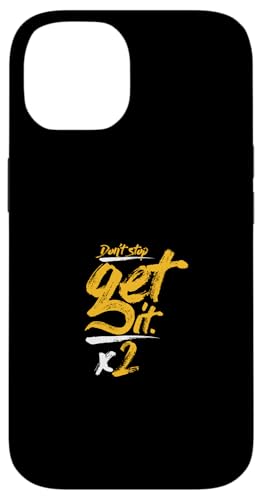 University Varsity-Gold Don't Stop Get It-x2 gelbe Grafik Hülle für iPhone 14 University Varsity-Gold Don't Stop Get It-x2 gelbe Grafik Hülle für iPhone 14 von Match University Varsity-Gold Color Graphic Tee