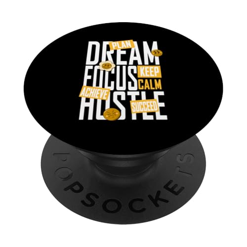 University Varsity-Gold Dream, Focus, Hustle Yellow PopSockets Klebender PopGrip University Varsity-Gold Dream, Focus, Hustle Yellow PopSockets Klebender PopGrip von Match University Varsity-Gold Color Graphic Tee