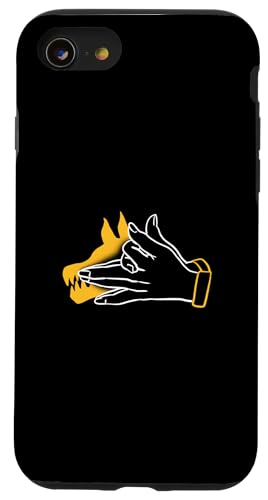 University Varsity-Gold Füttere den Wolf in Gelb Hülle für iPhone SE (2020) / 7 / 8 von Match University Varsity-Gold Color Graphic Tee