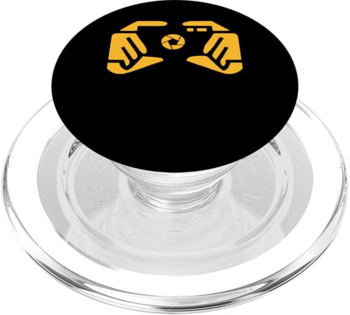 University Varsity-Gold Get The Picture? Gelbe Kamera PopSockets PopGrip für MagSafe von Match University Varsity-Gold Color Graphic Tee