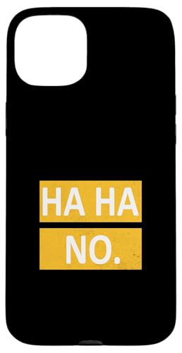 University Varsity-Gold Ha Ha Nr. Universität Varsity-Gold Hülle für iPhone 15 Plus von Match University Varsity-Gold Color Graphic Tee