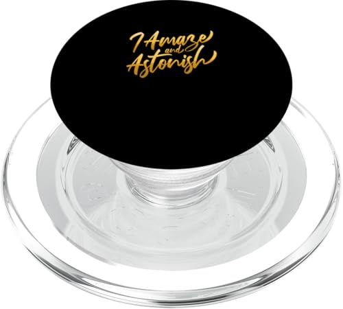 University Varsity-Gold I Amaze & Astonish Varsity-Gelb PopSockets PopGrip für MagSafe University Varsity-Gold I Amaze & Astonish Varsity-Gelb PopSockets PopGrip für MagSafe von Match University Varsity-Gold Color Graphic Tee