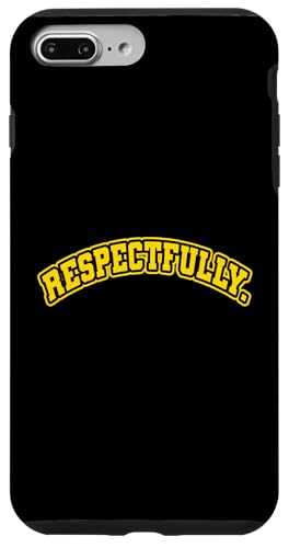 University Varsity-Gold Respectfully. Gelbe Grafik Hülle für iPhone 7 Plus/8 Plus University Varsity-Gold Respectfully. Gelbe Grafik Hülle für iPhone 7 Plus/8 Plus von Match University Varsity-Gold Color Graphic Tee