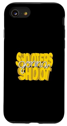 University Varsity-Gold Shooters Gonna Shoot Varsity-Gold Hülle für iPhone SE (2020) / 7 / 8 von Match University Varsity-Gold Color Graphic Tee